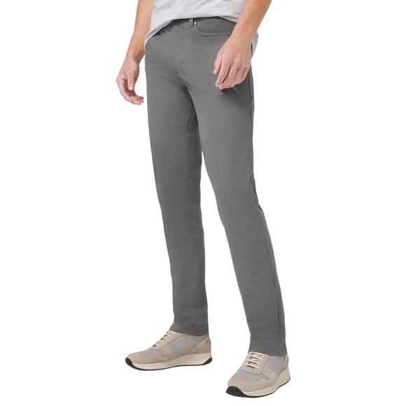 Lululemon ABC Pant Classic Warpstreme Asphalt Grey Men's Size 36 x 30 EUC - Picture 1 of 9